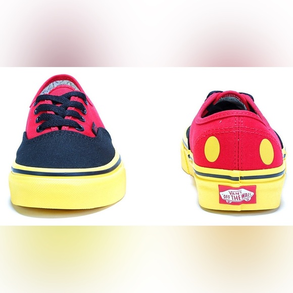 Vans Women's X Disney Mickey & Minnie Mouse 90th Anniversary Shoes size 5 - Picture 2 of 11